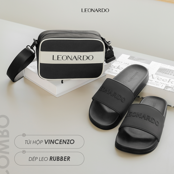 Combo Dép Leo Rubber & Túi hộp Vincenzo